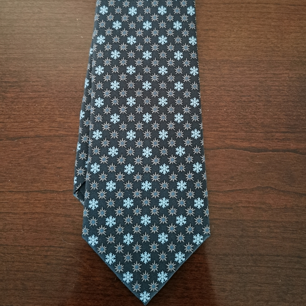 Authentic Hermes silk tie